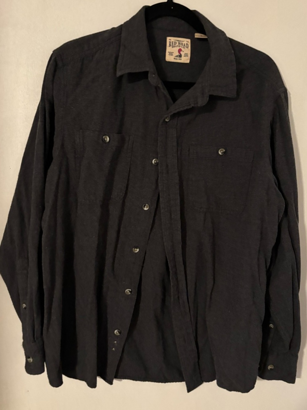 RedHead Dark Gray Button-Up Shirt Jacket